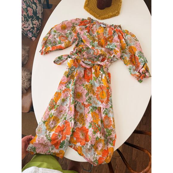 Gilner Farrar Dresses & Skirts - Gilner Ferrar Floral Midi Dress- Size M